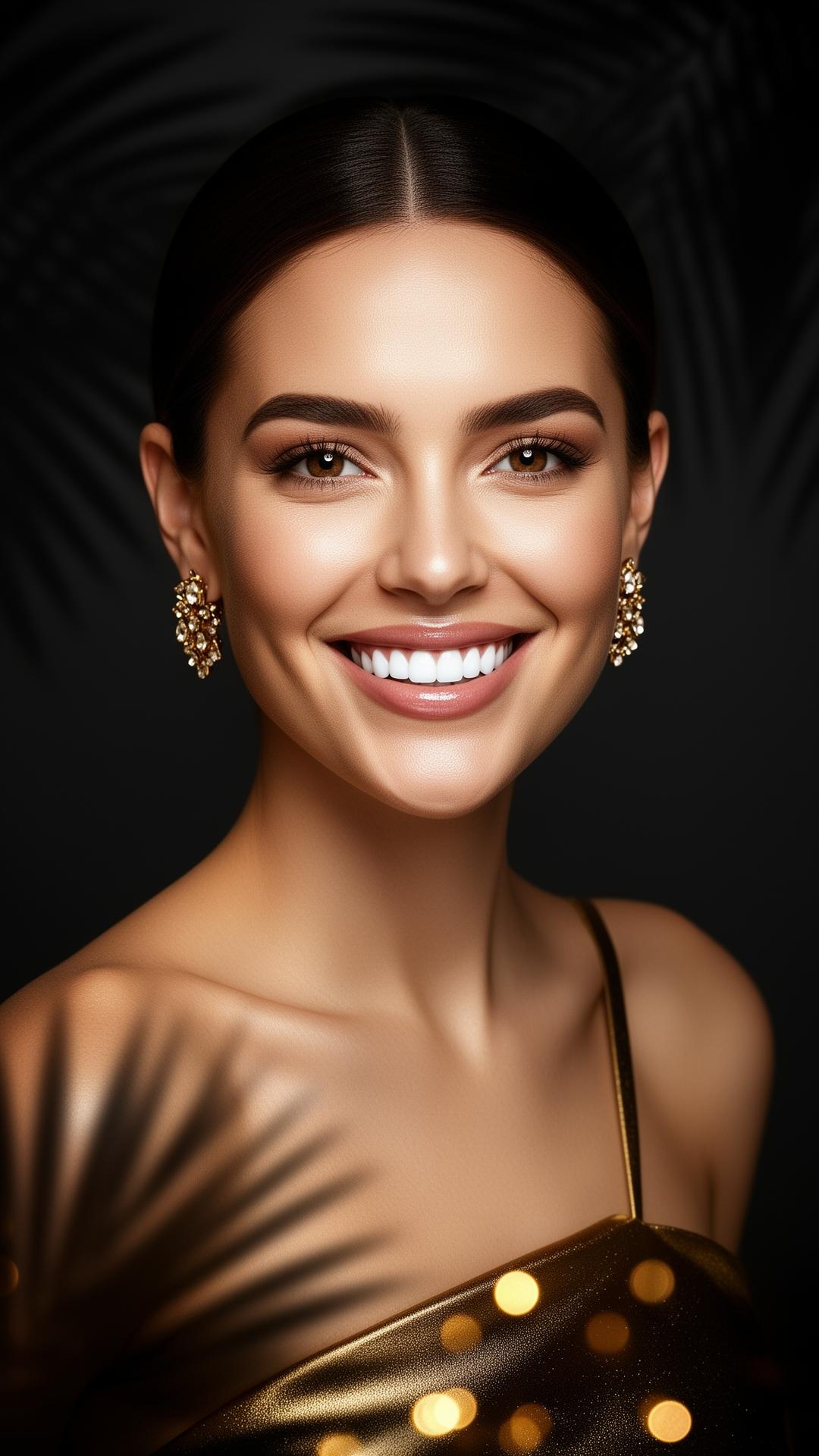 Dental Design Smile VIP patient with luxury cosmetic veneers in Miami